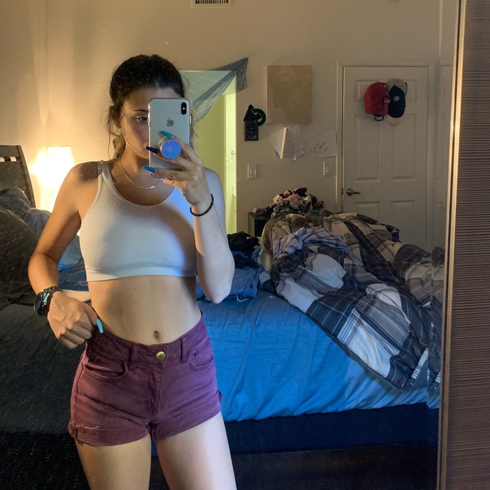 high waisted shorts!